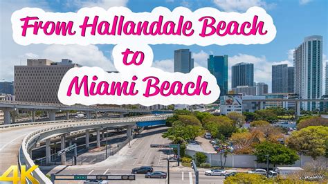 Driving from HALLANDALE BEACH to Miami Beach | GoPro 8 - YouTube