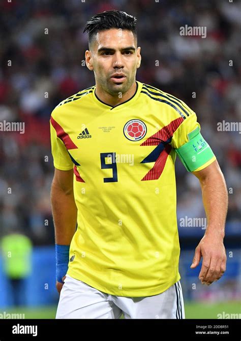 Colombia’s Radamel Falcao during the FIFA World Cup 2018 1/8 final ...