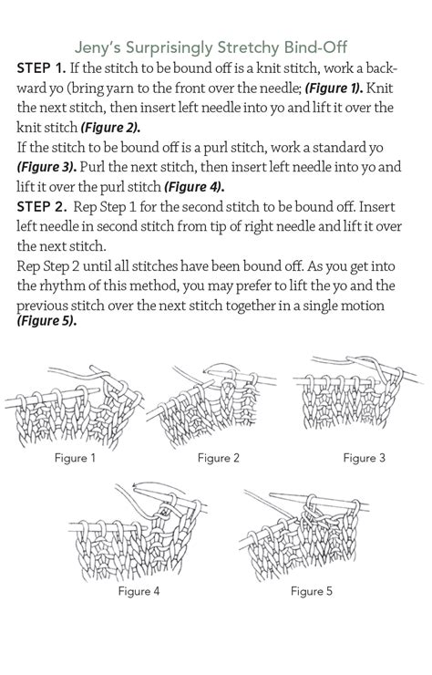 Jeny's Surprisingly Stretchy Bind-Off | Interweave