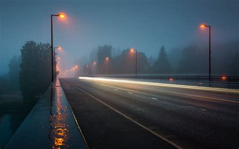 HD wallpaper: black asphalt road, photography of heavy rain on street, night | Wallpaper Flare