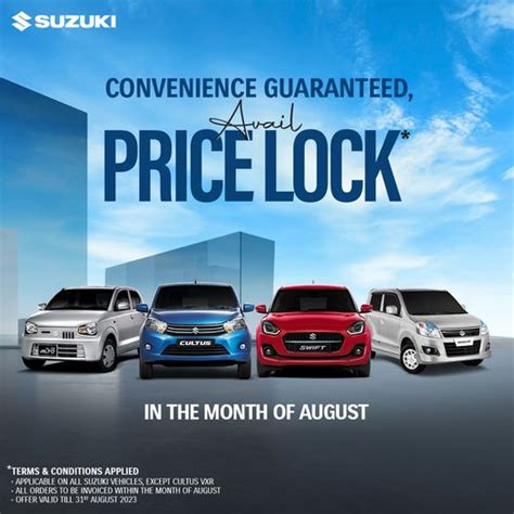 Pak Suzuki’s New Price Offer for Its Cars - PakWheels Blog