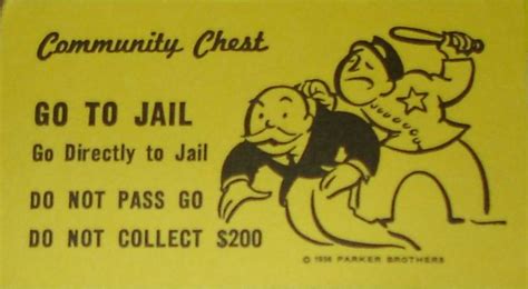 Go to Jail (card) | Monopoly Wiki | Fandom