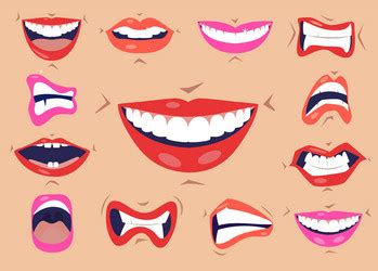 Cartoon Mouth Expressions Vector Images (over 69,000)