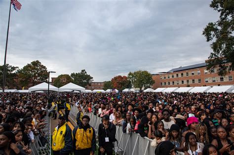 In the Crowd During Howard University’s 2023 Homecoming Yardfest Concert - The Hilltop