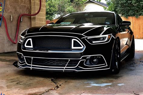 Pair: 2015-2017 Ford Mustang XB LED Headlights - The HID Factory