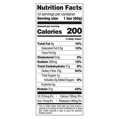 Quest Bar Nutrition Facts Cookie Dough | Besto Blog