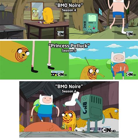 Adventure Time episodes are not directly chronological : adventuretime