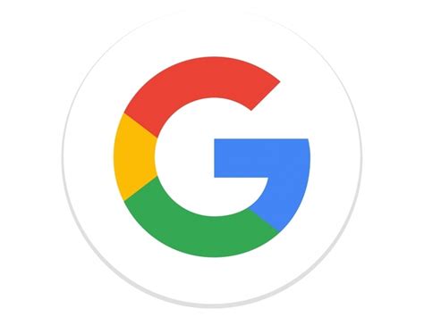 Google Icon Icon PNG vector in SVG, PDF, AI, CDR format