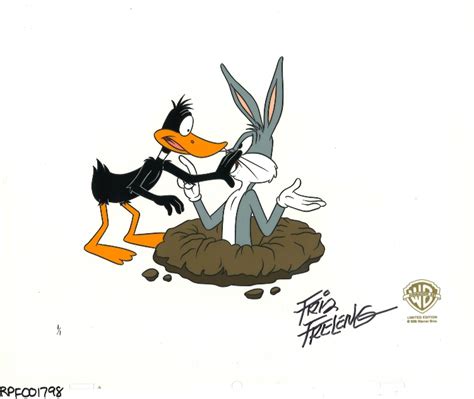 Bugs Bunny and Daffy Duck 1 of 1 original