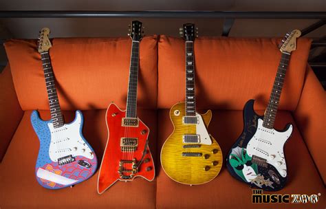 Steve Miller Guitar Collection At The Music Zoo!