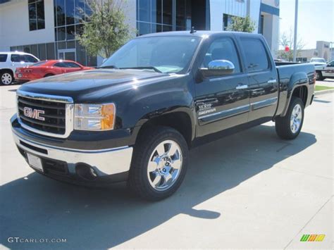 2010 Onyx Black GMC Sierra 1500 SLE Texas Edition Crew Cab #29404584 ...