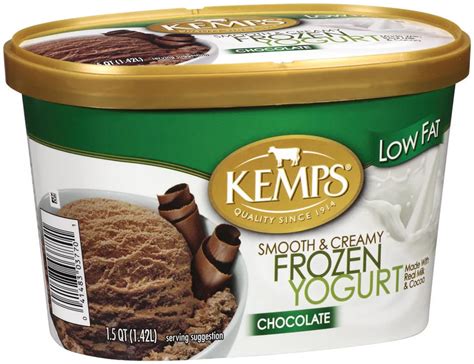 Kemps Chocolate Smooth & Creamy Low Fat Frozen Yogurt - Shop Frozen ...