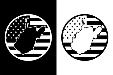 West Virginia US State America Flag Graphic by atlasart · Creative Fabrica