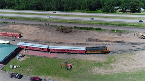 07 08 17 Wisconsin Great Northern Railroad Spooner WI - YouTube