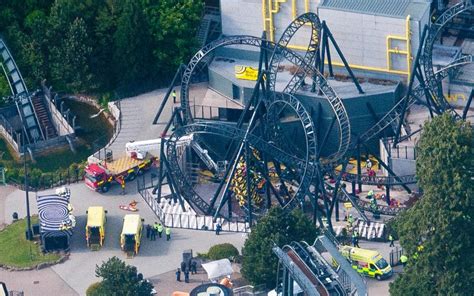 'We feared for our lives': Visitors stuck 'hung upside-down' on notorious Smiler ride at Alton ...