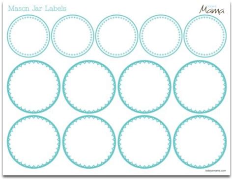 Printable Jar Label Template | Mason jars labels, Labels printables ...