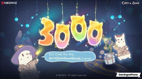 Cats & Soup celebrates 30 million downloads with special events and rewards