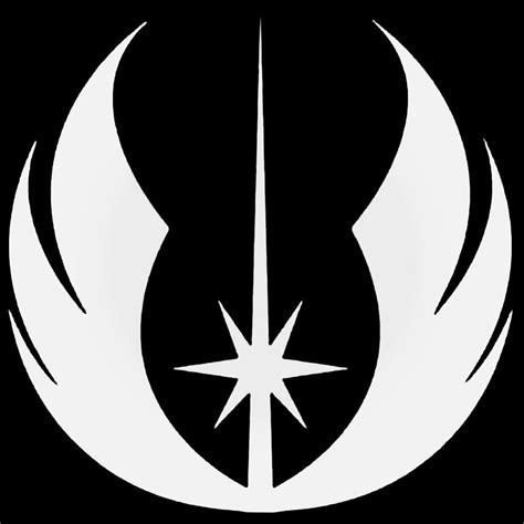 Star Wars Jedi Logo Decal Sticker