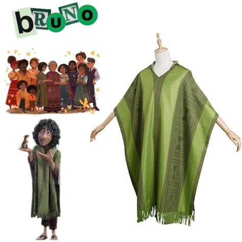 Bruno Charm Halloween Costume Cosplay Bruno Madrigal Adult - Walmart.com