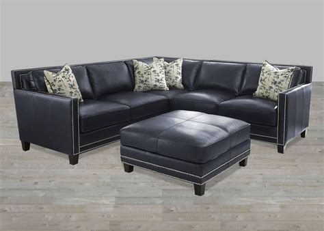 Best 15+ of Blue Leather Sectional Sofas