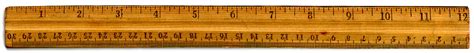 Old Wooden 12 Inch Ruler With Inch And Centimeter Markings Stock Photo ...