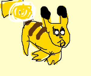 Pikachu uses Electro Ball - Drawception