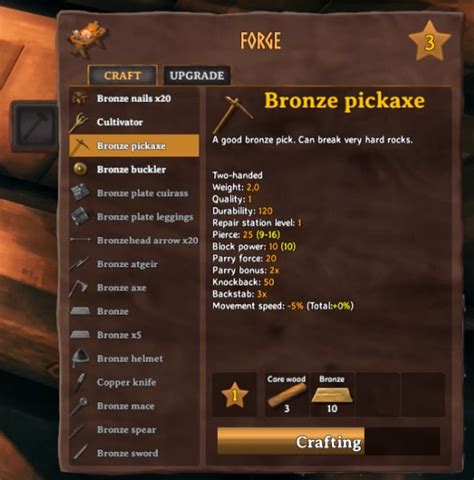 Easy Ways to Make Bronze Pickaxe in Valheim Game - Fans Games