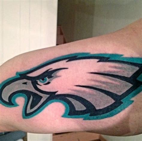 30 Philadelphia Eagles Tattoo Designs For Men - NFL Ink Ideas