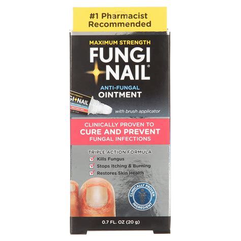 Fungi Nail Maximum Strength Anti-Fungal Ointment, 0.7 Oz - Walmart.com - Walmart.com