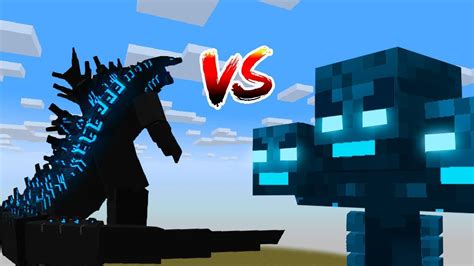 Witherzilla VS Godzilla in Minecraft - Minecraft videos