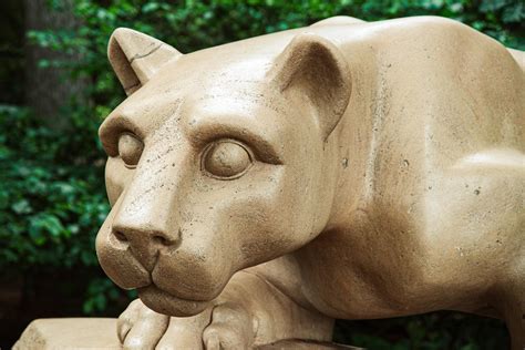 Penn State Nittany Lion Cougar Statue - A Brief History | Statue.com