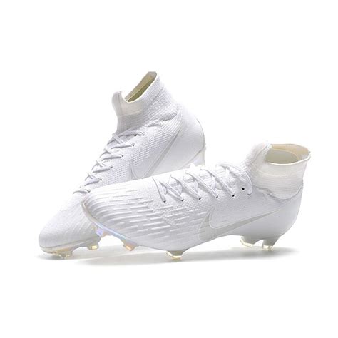 Nike Mercurial Superfly 6 Elite FG Firm Ground Boots - White