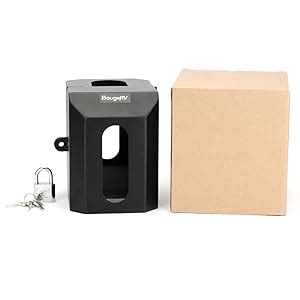 Amazon.com: BougeRV RV Surge Protector Lock Hasp Protective Metal Box Heavy-Duty with Padlock ...