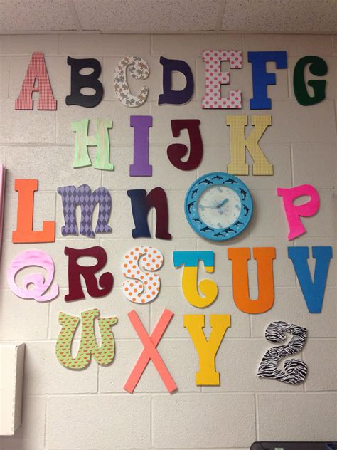 Printable Alphabet Letters For Wall