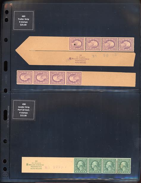 US Coil Stamp Leaders And Trailers - Stamp Community Forum