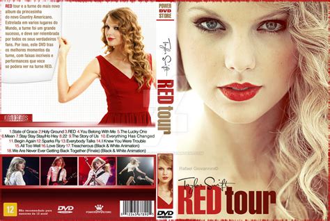 RED Tour - Taylor Swift DVD cover 2 by RafaelGiovannini on DeviantArt