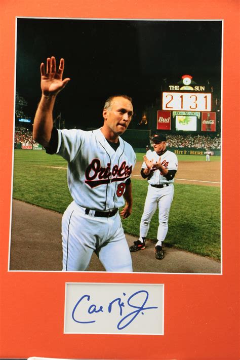 Cal Ripken Jr. Autographed Framed Photo | EBTH