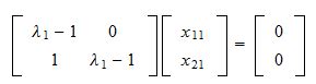 Algebraic and geometric multiplicity of eigenvalues