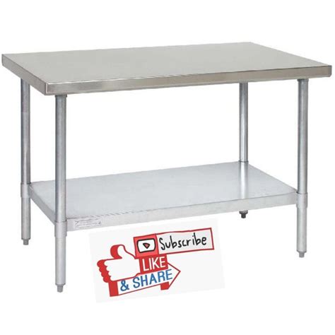 Polished SS Work Table Service Table Pickup Table Kitchen Table, For Restaurant at Rs 12500 in ...