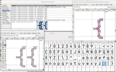 JetBrains Mono Nerd Font Ligatures (`{{`) broken in 2.3.x · Issue #1072 · ryanoasis/nerd-fonts ...