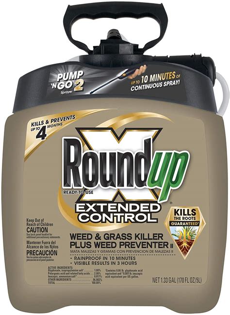 Roundup Extended Control Review in December 2023 - Grass Killer