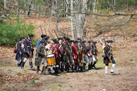 Historical Reenactment Events in Lexington, MA, USA Editorial Photography - Image of government ...