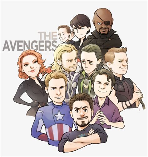 Avengers In A Box - Avenger Cute Fanart Hd Transparent PNG - 894x894 - Free Download on NicePNG