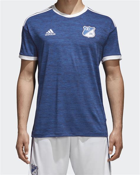 Camiseta adidas de Millonarios 2018 - Marca de Gol