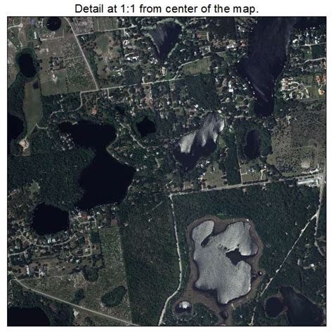 Aerial Photography Map of Keystone, FL Florida