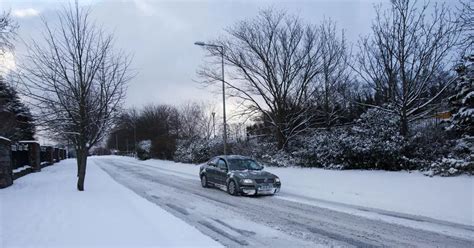 Met Eireann's Saturday forecast for Dublin - slight improvement but still heavy snow - Dublin Live