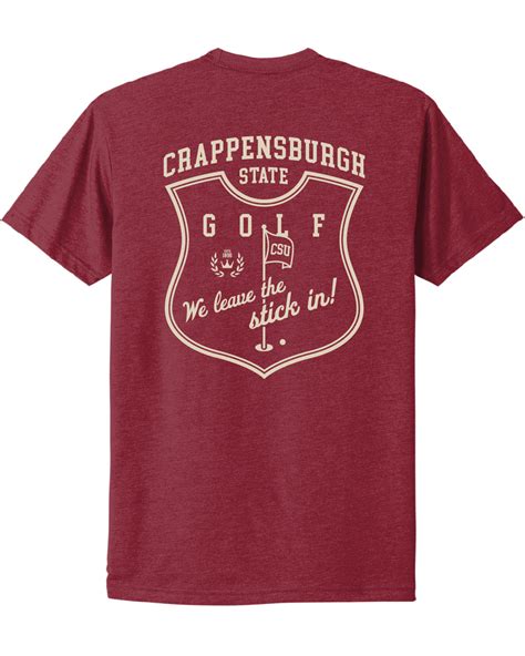 Crappensburgh State Golf T-Shirt | Official Dan Patrick Show Merch – The Dan Patrick Show ...