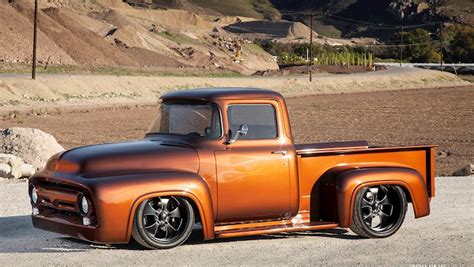 Stunning, Slammed ’56 Ford F-100 Pickup Truck | DrivingLine