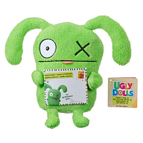 UglyDolls Jokingly Yours OX Stuffed Plush Toy, 9.5 inches tall | Ugly Dolls