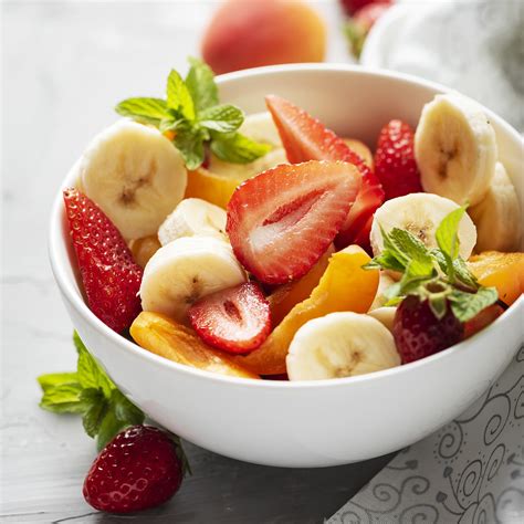 Good Vibes Breakfast Fruit Salad - Meatless Monday